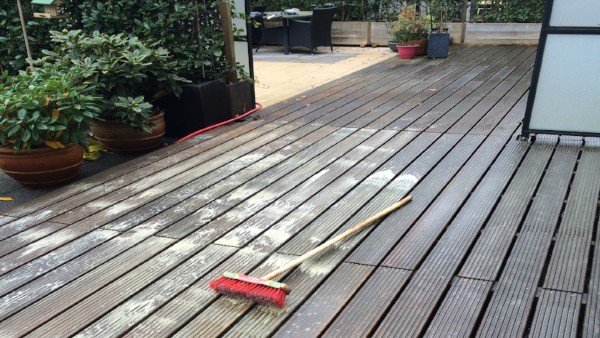 Houten vlonder schoon en veilig houden TIPS Gripwood.nl